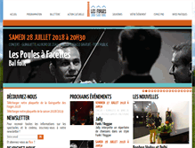 Tablet Screenshot of lesforgesdefraisans.com